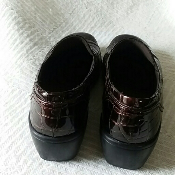 Clark's Bendables Brown croco loafers - Picture 3 of 6